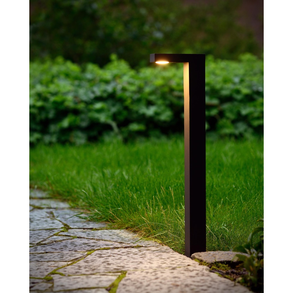 Lucide SokkellampTexas 60cm antraciet - 28851/60/30